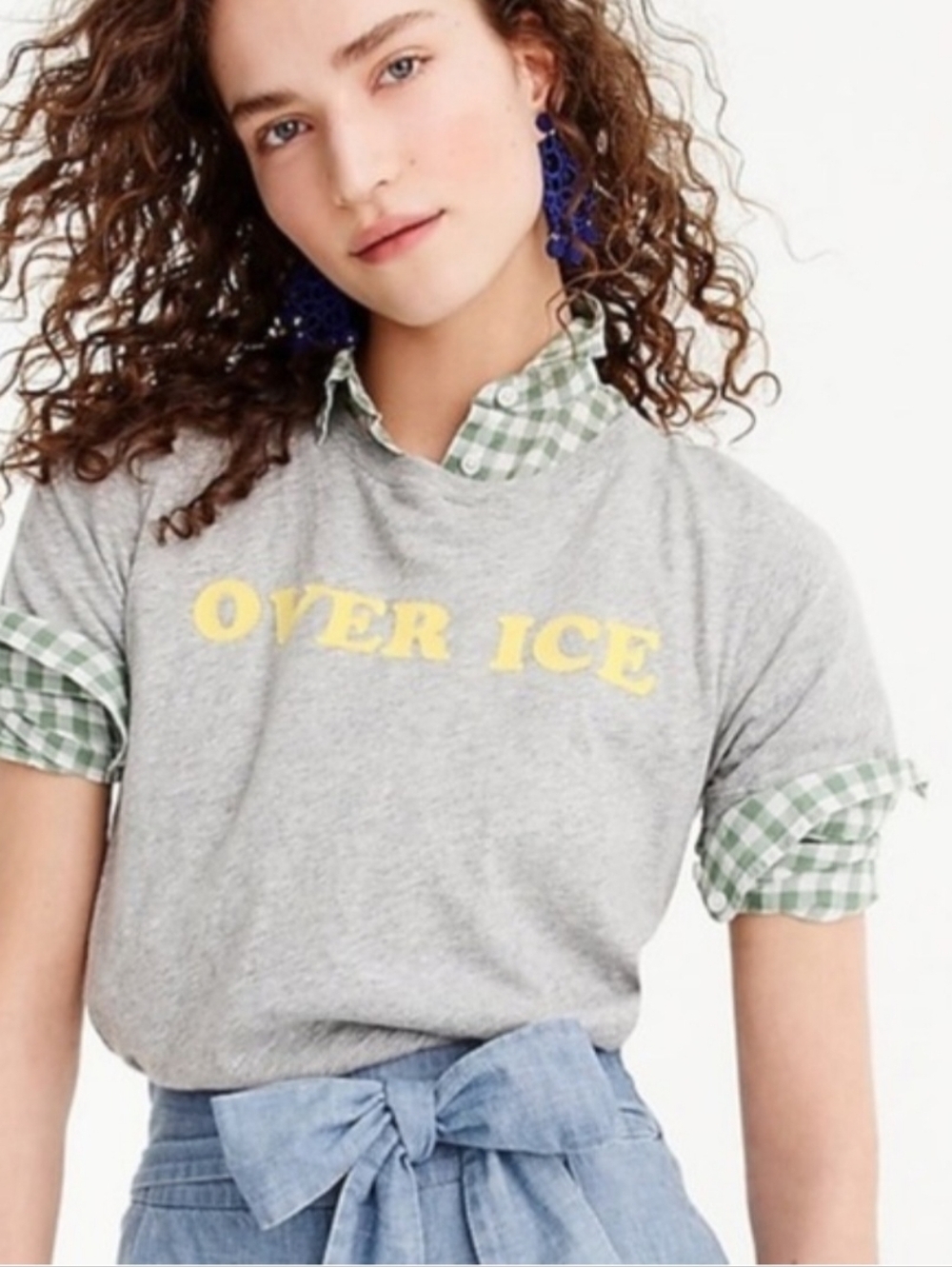 J. Crew Over Ice Tee